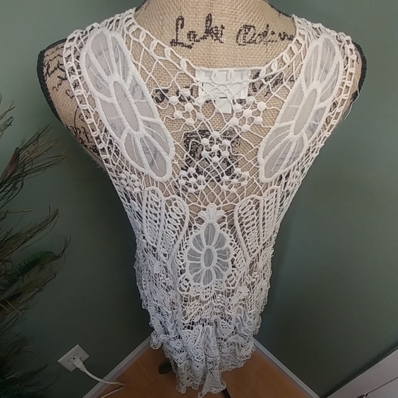 L.A.Hearts boho breezy crochet duster cardigan - Picture 5 of 8